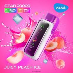 VOZOL Japan ジューシーなピーチアイス | VOZOL STAR 20000 206V6405