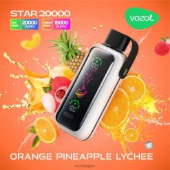 VOZOL Vape オレンジパイナップルライチ | VOZOL STAR 20000 206V6410
